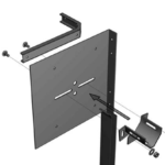 SUPPORT AXE CENTRAL DE RIDEAU METALLIQUE